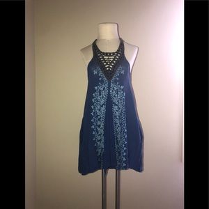 Free People Blue Beach Dress